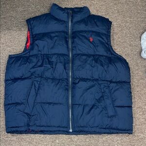 U.S. Polo Assn. Navy Puffer Vest